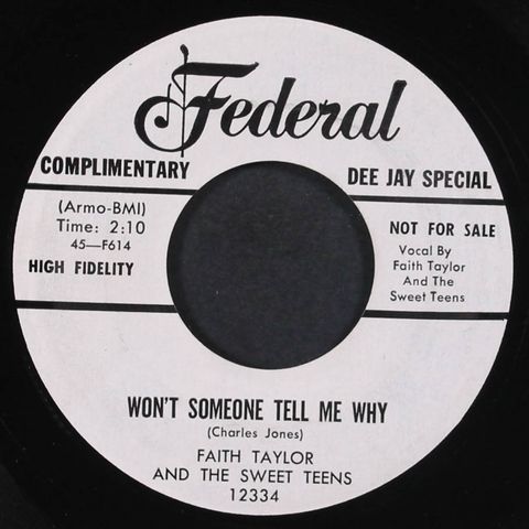 FAITH TAYLOR & SWEET TEENS