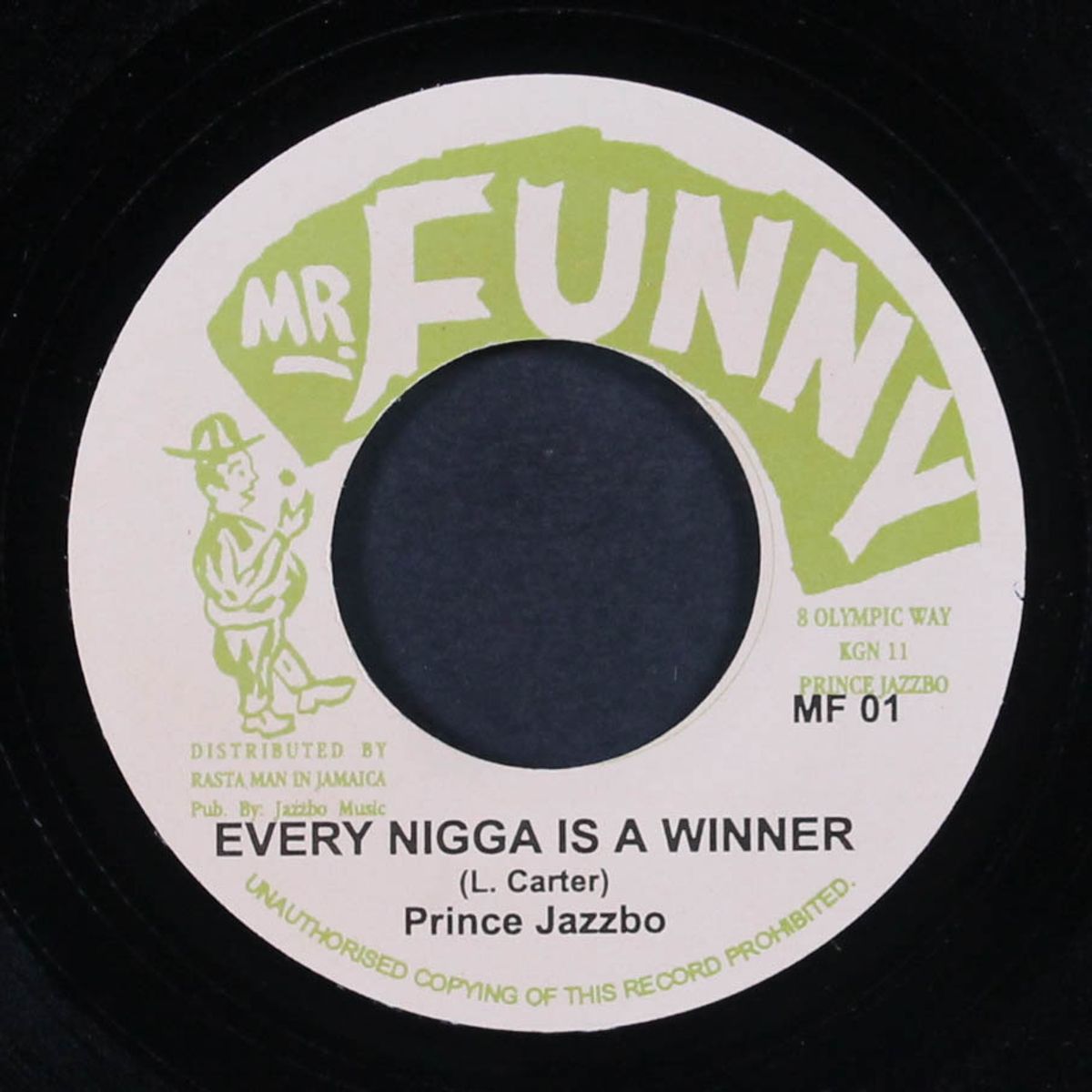 every nigga is a winner / version by PRINCE JAZZBO