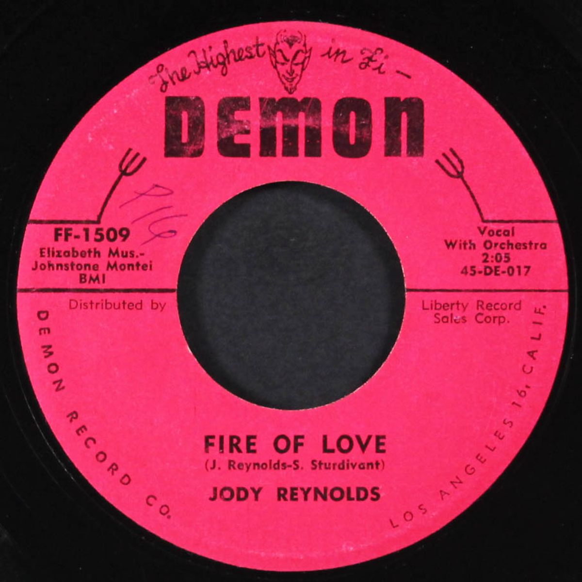 daisy mae / fire of love by JODY REYNOLDS