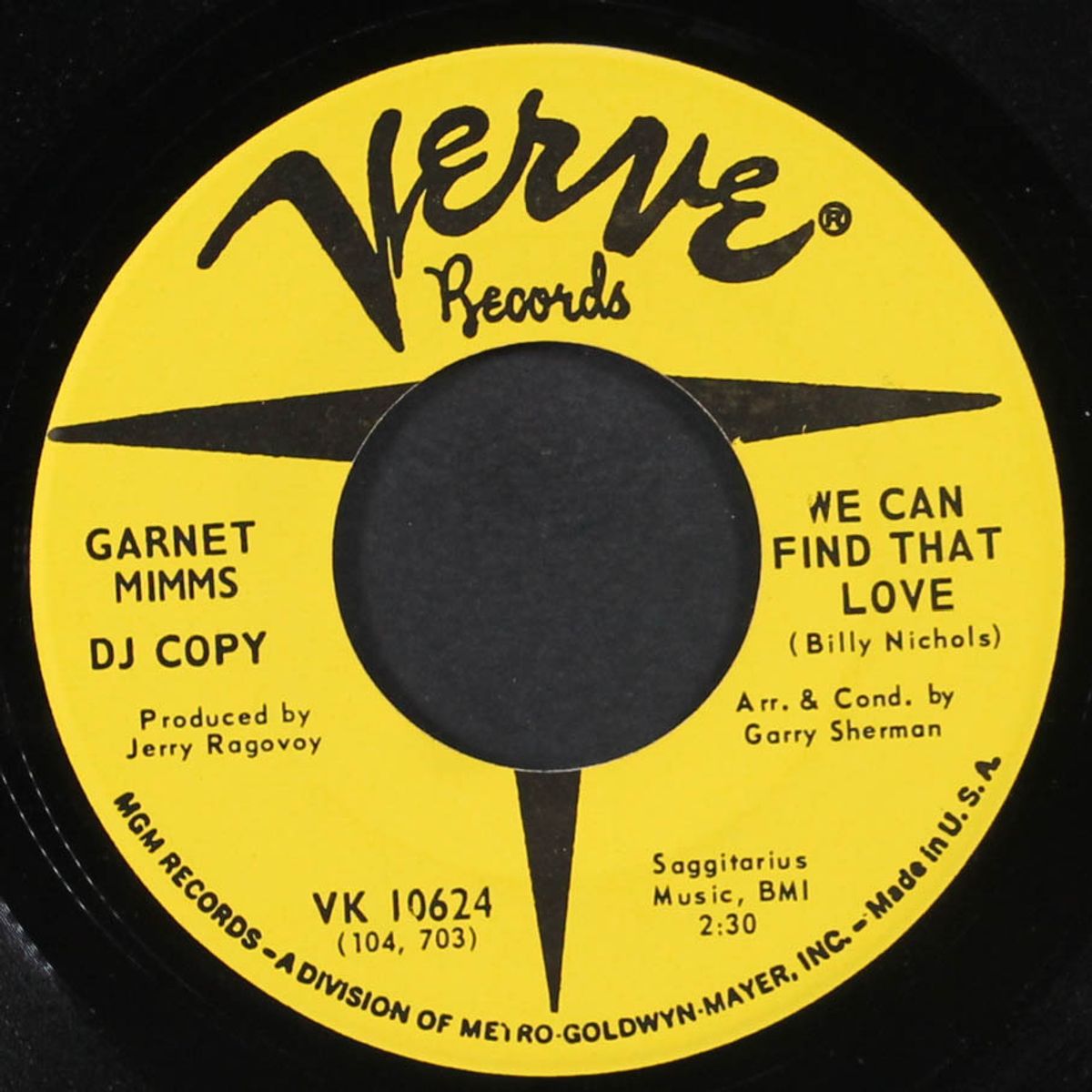 can you top this / we can find that love by GARNET MIMMS