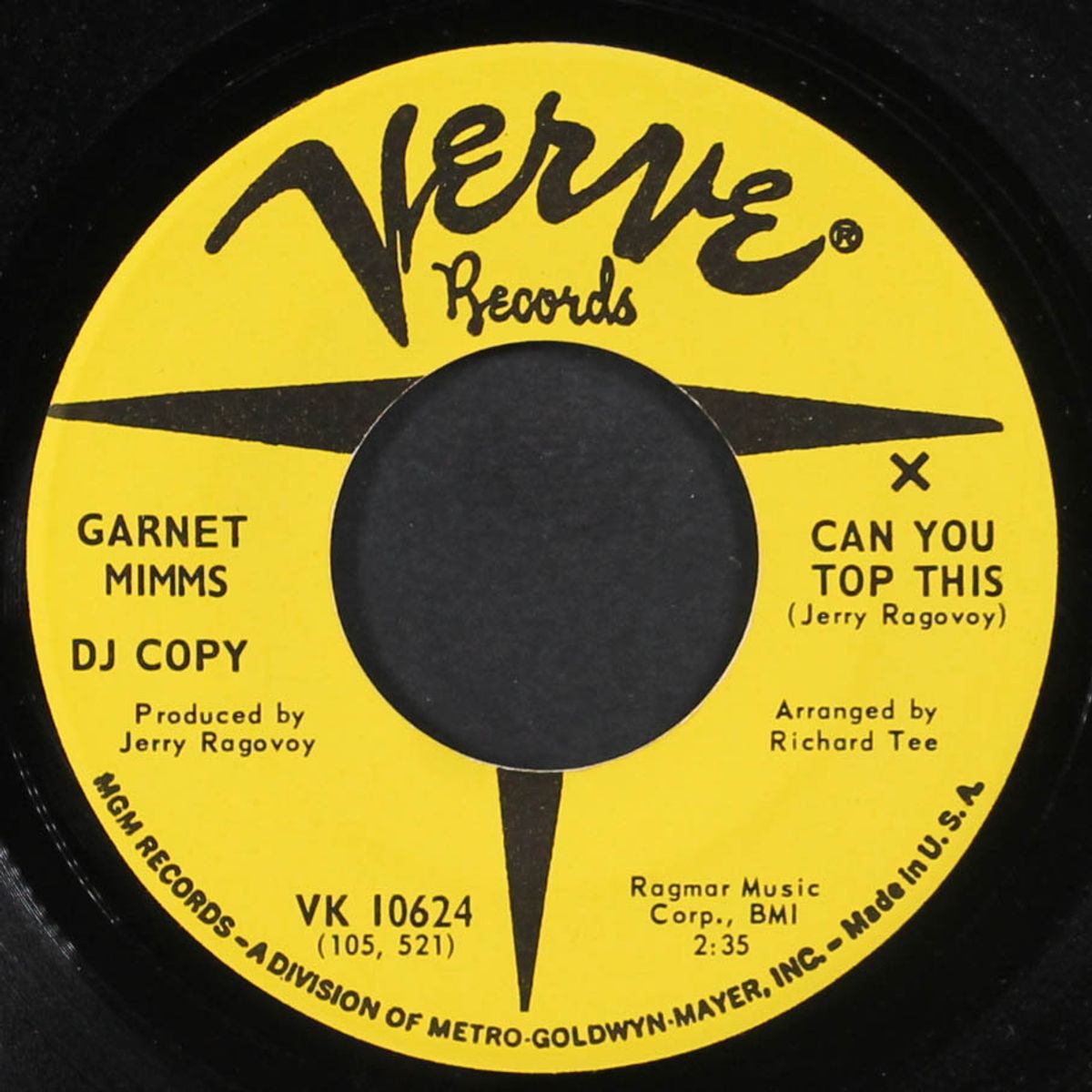 can you top this / we can find that love by GARNET MIMMS
