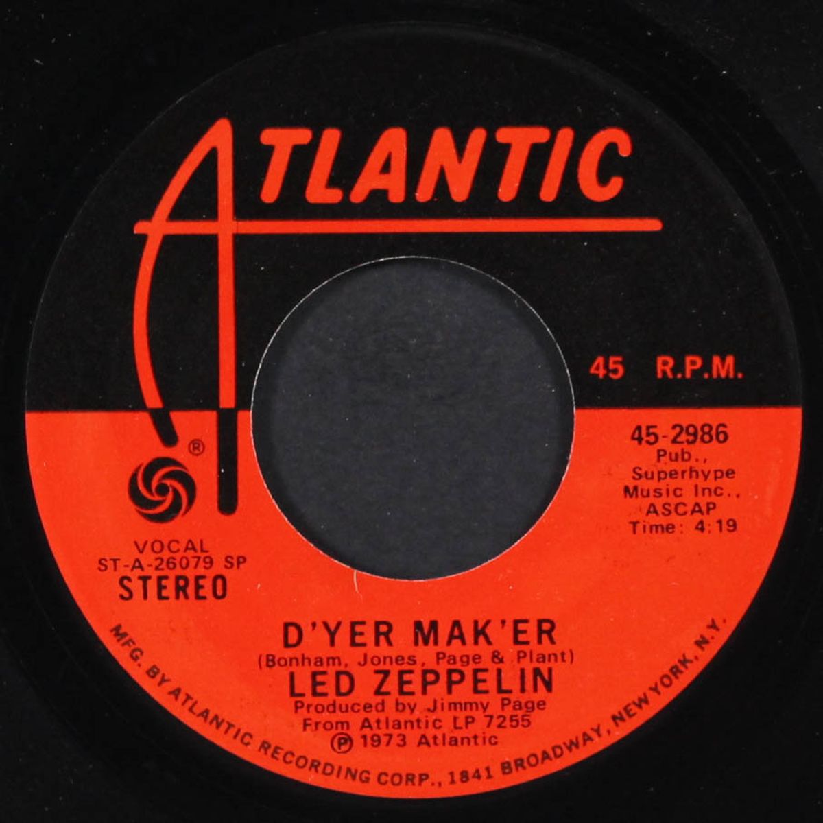 d'yer mak'er / the crunge by LED ZEPPELIN