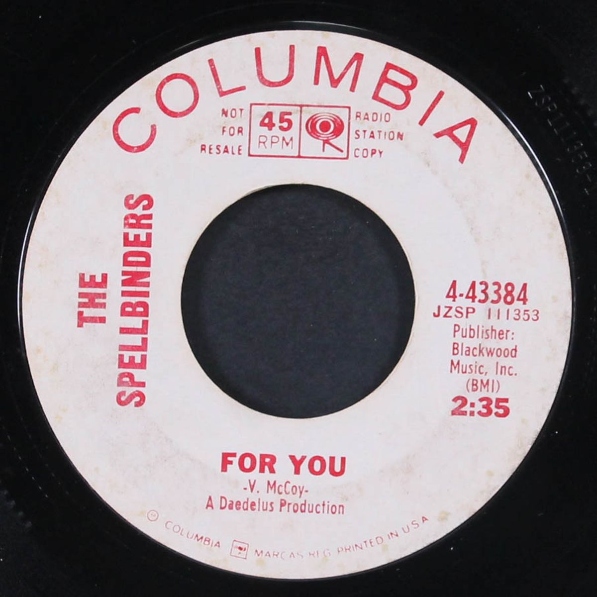 for you / stone in love by SPELLBINDERS