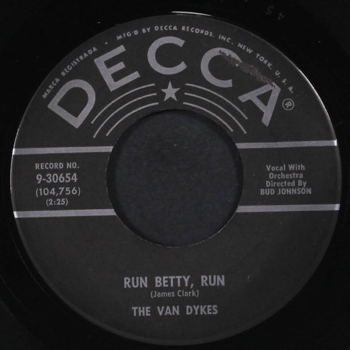 run, betty, run / the fixer by VAN DYKES