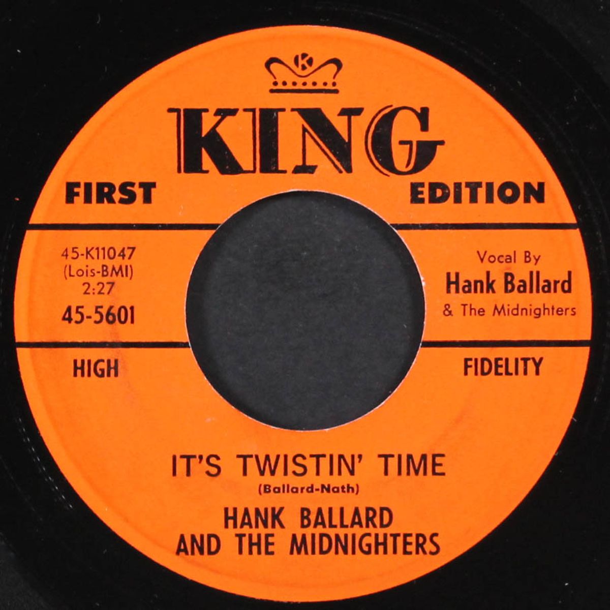 it's twistin' time / autumn breeze by HANK BALLARD & MIDNIGHTERS