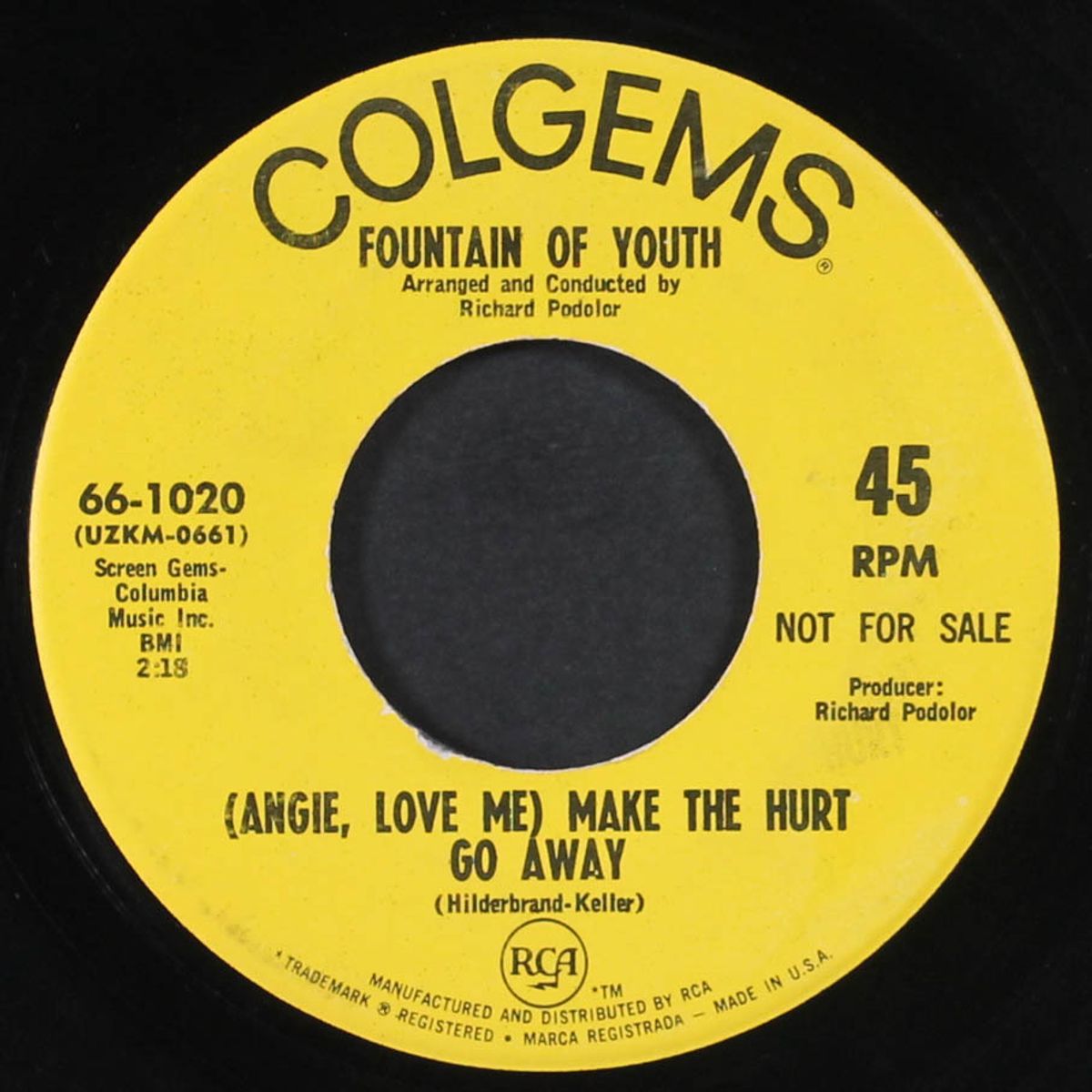 livin' too fast / make the hurt go away by FOUNTAIN OF YOUTH