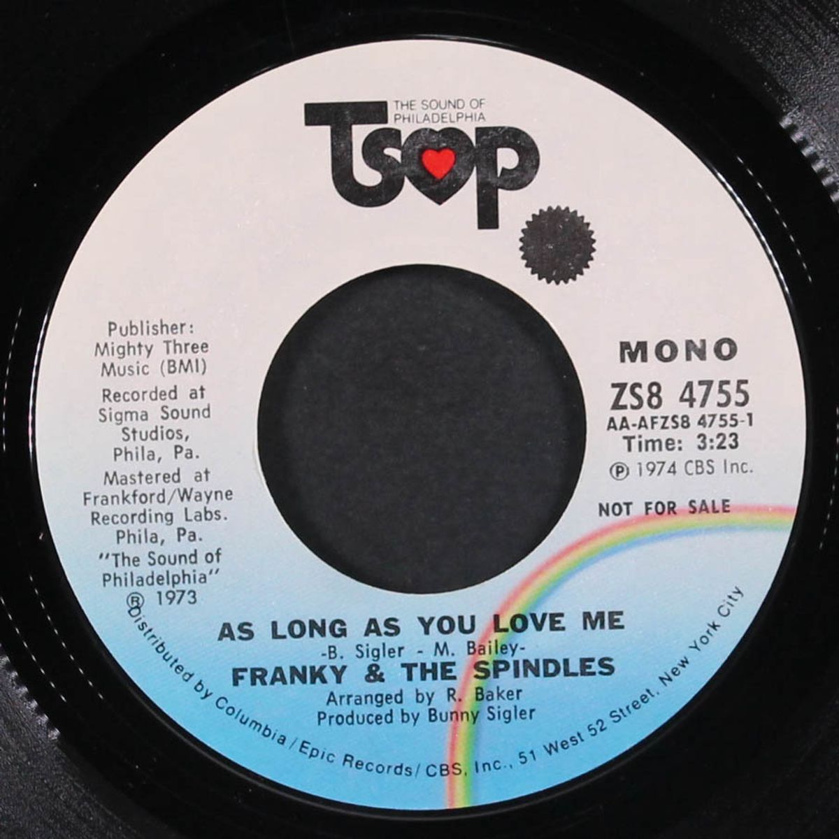 as long as you love me / mono by FRANKY & SPINDLES