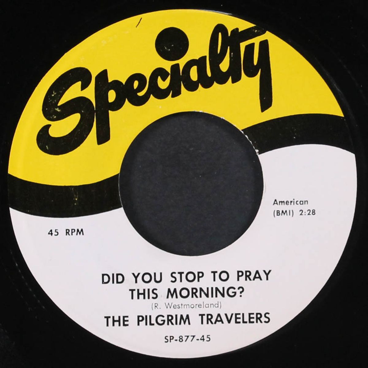 did you stop to pray this morning? / straight street by PILGRIM TRAVELERS