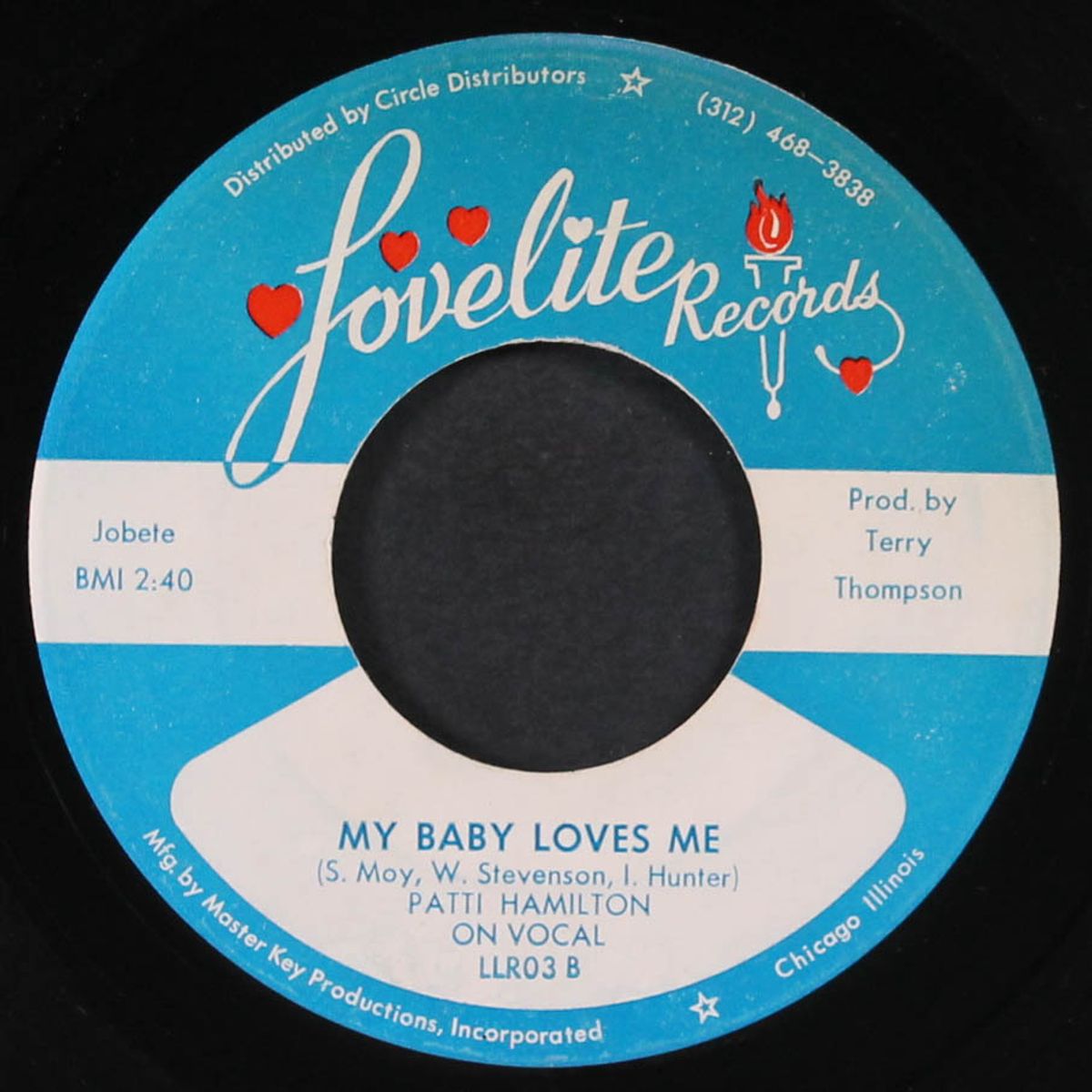 my baby loves me / the way you treat me baby by PATTI HAMILTON