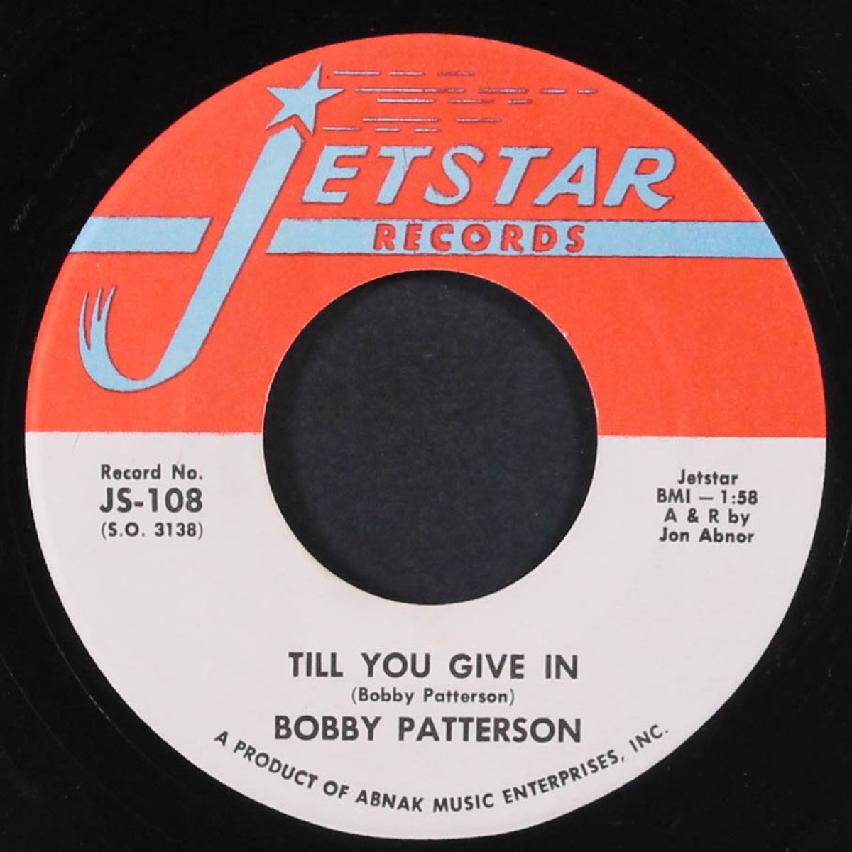 long ago / till you give in by BOBBY PATTERSON