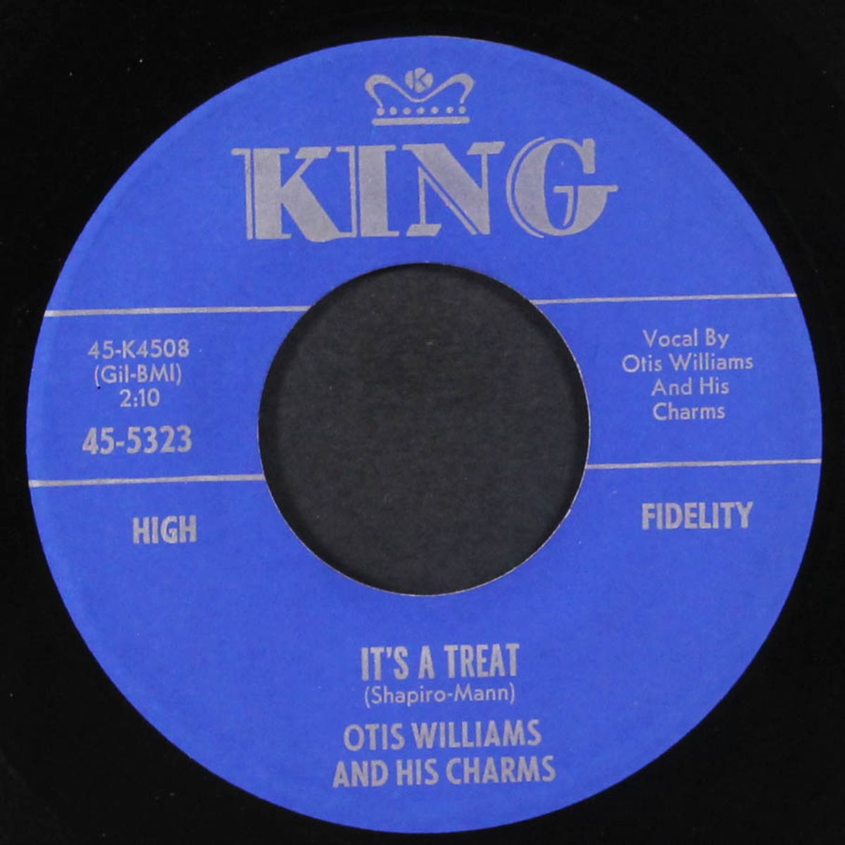chief um (take it easy) / it's a treat by OTIS WILLIAMS & CHARMS