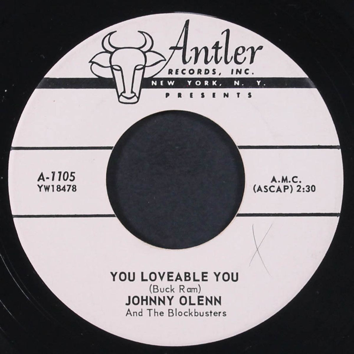 born reckless / you loveable you by JOHNNY OLENN