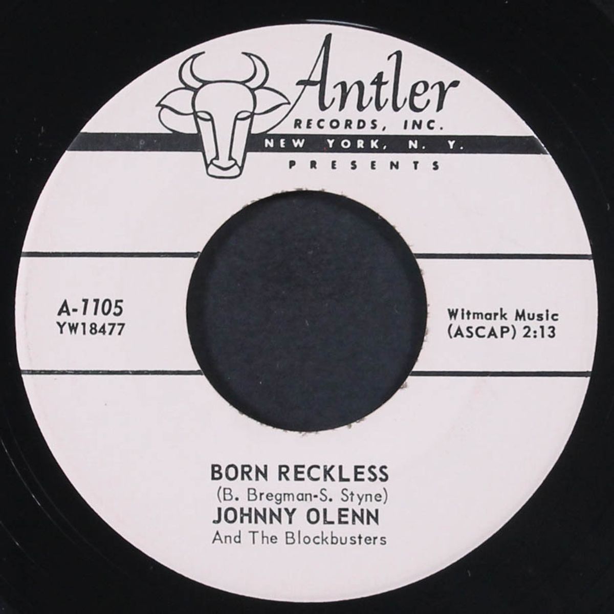 born reckless / you loveable you by JOHNNY OLENN