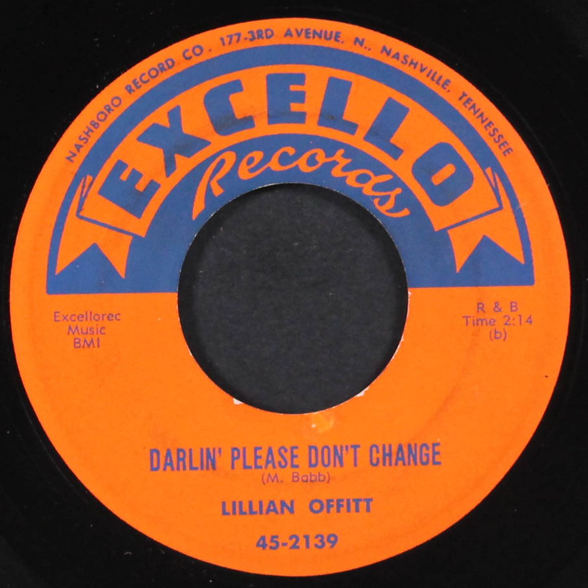 can't go on / darlin' please don't change by LILLIAN OFFITT