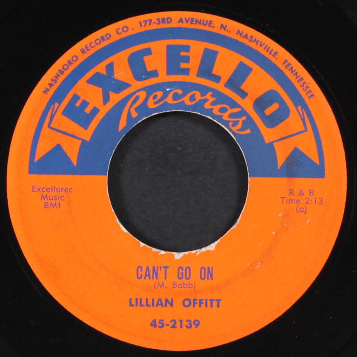 can't go on / darlin' please don't change by LILLIAN OFFITT