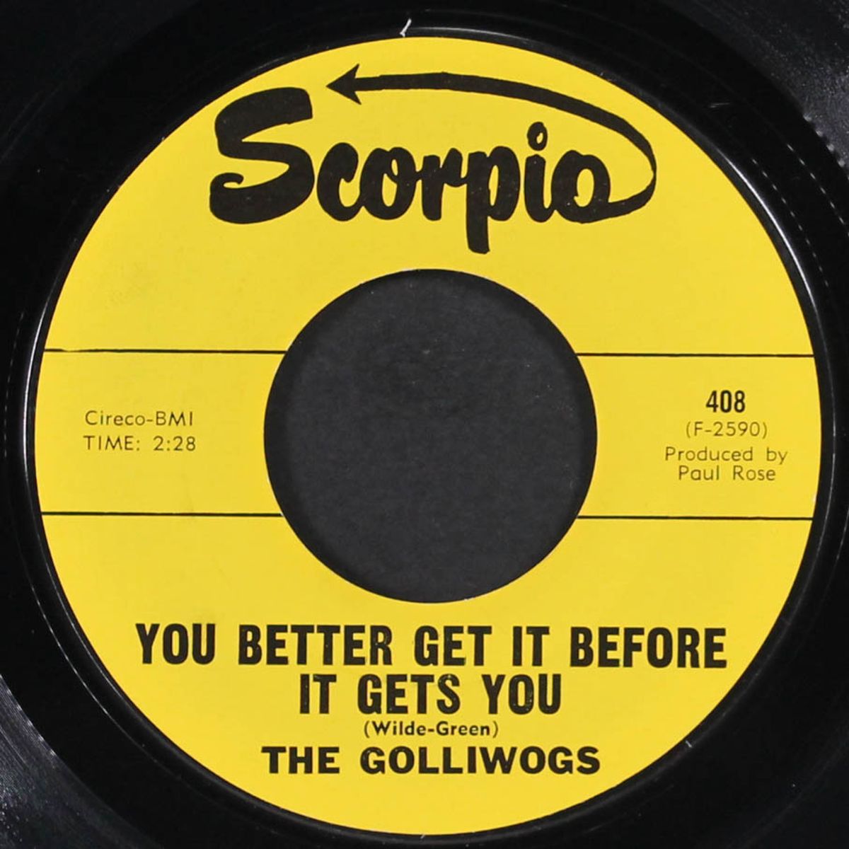 walking on water / you better get it before it gets you by GOLLIWOGS