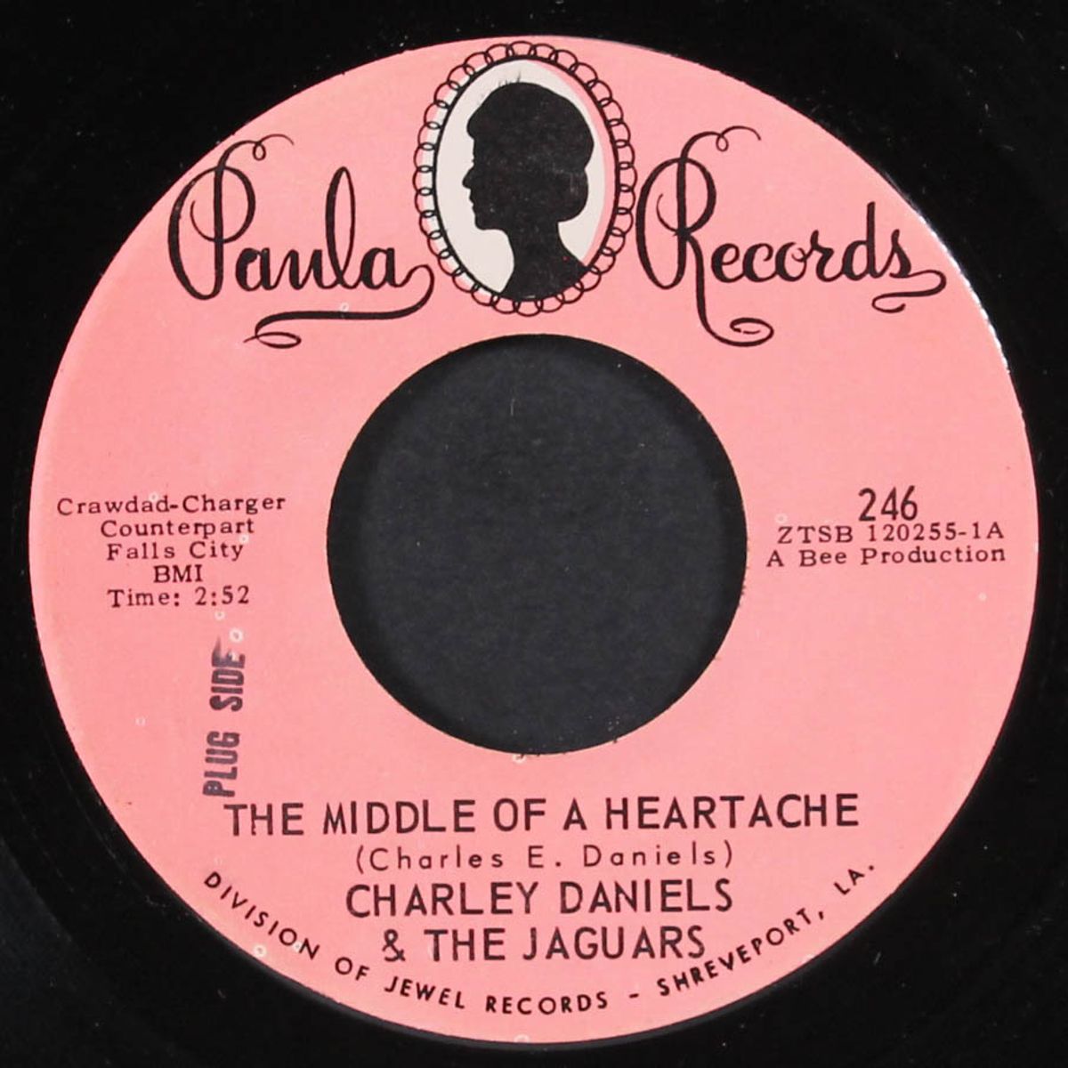 the middle of a heartache / skip it by CHARLIE DANIELS & JAGUARS