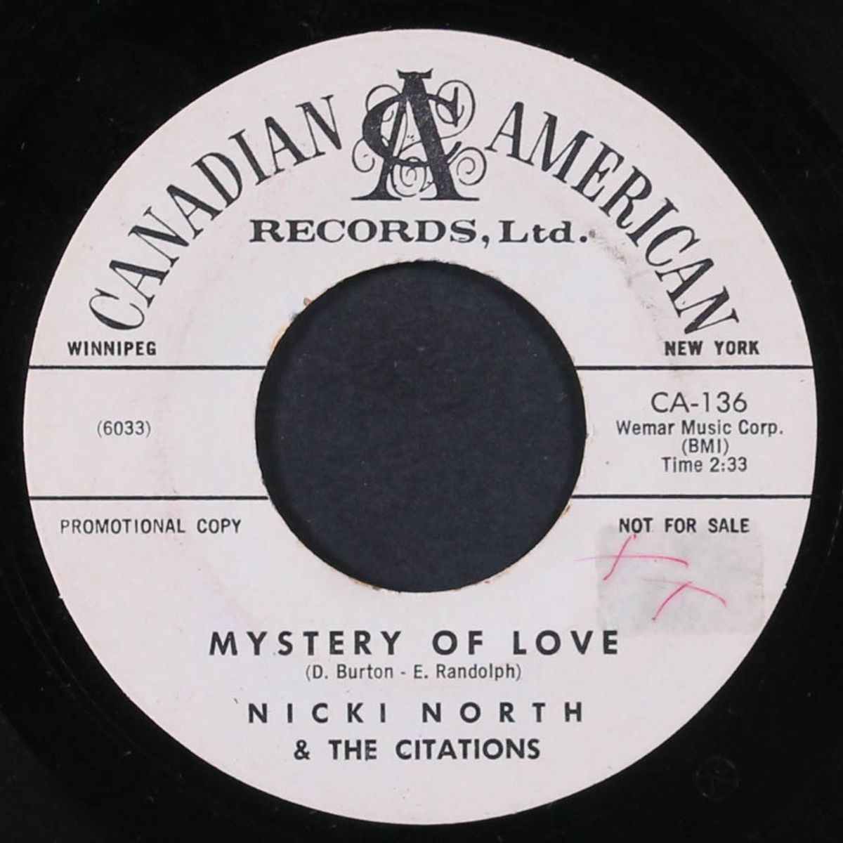magic eyes / mystery of love by NICKI NORTH & CITATIONS