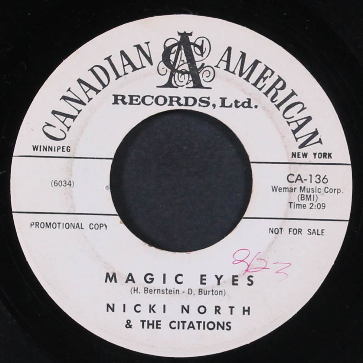 magic eyes / mystery of love by NICKI NORTH & CITATIONS