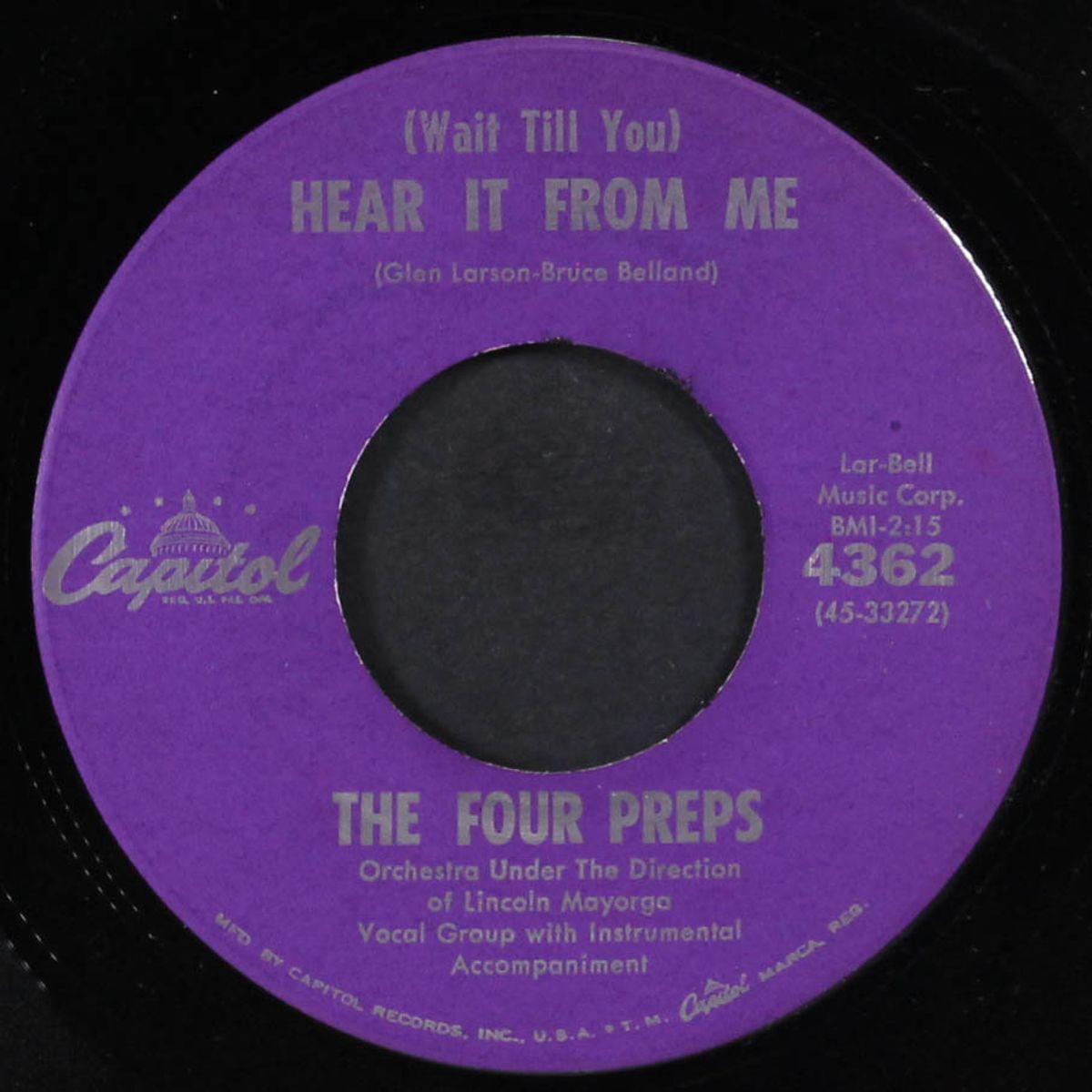 (wait till you) hear it from me by FOUR PREPS