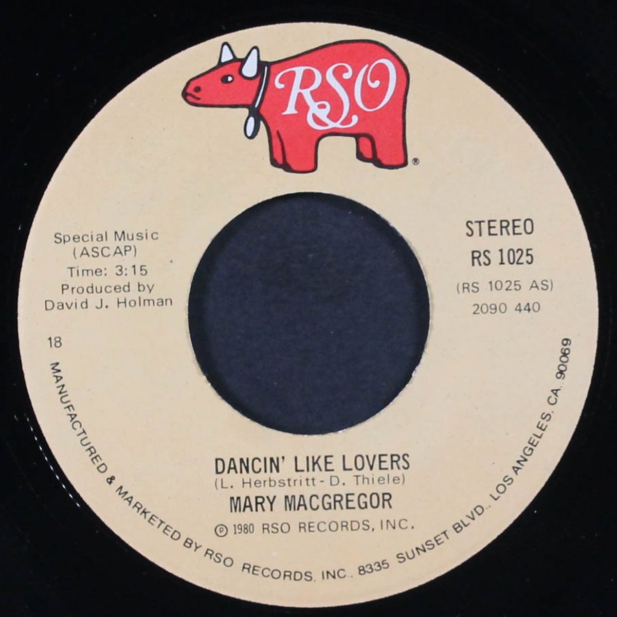 dancin like lovers / mono by MARY MACGREGOR