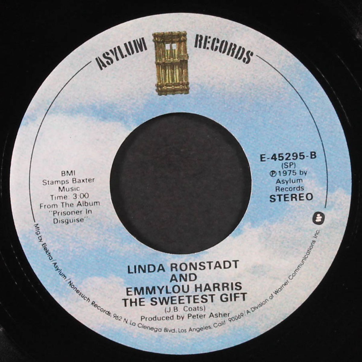 tracks of my tears / the sweetest gift by LINDA RONSTADT