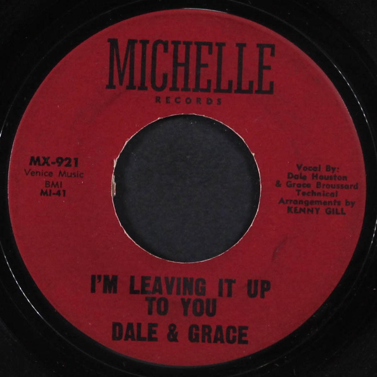 i'm leaving it up to you by DALE & GRACE