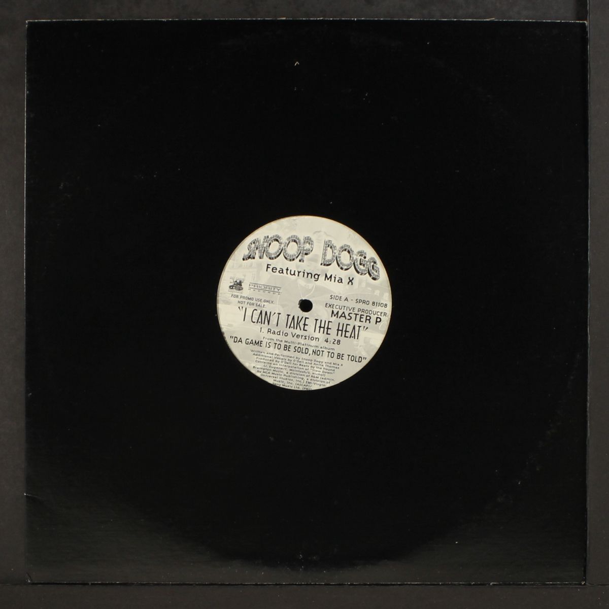 i can't take the heat by SNOOP DOGG