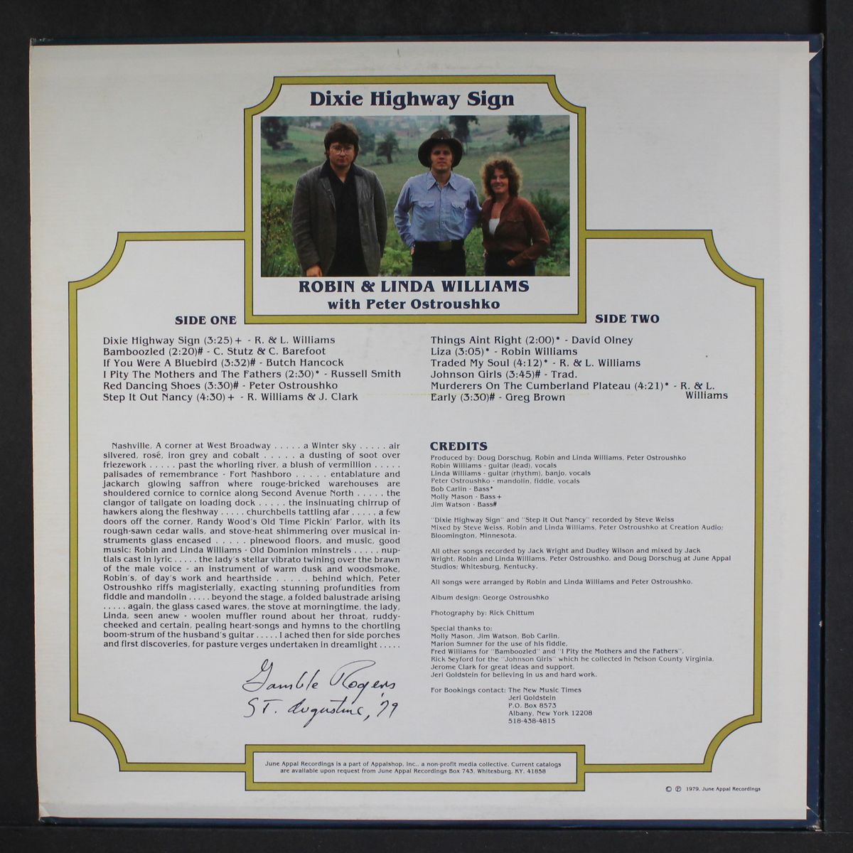 dixie highway sign by ROBIN & LINDA WILLIAMS