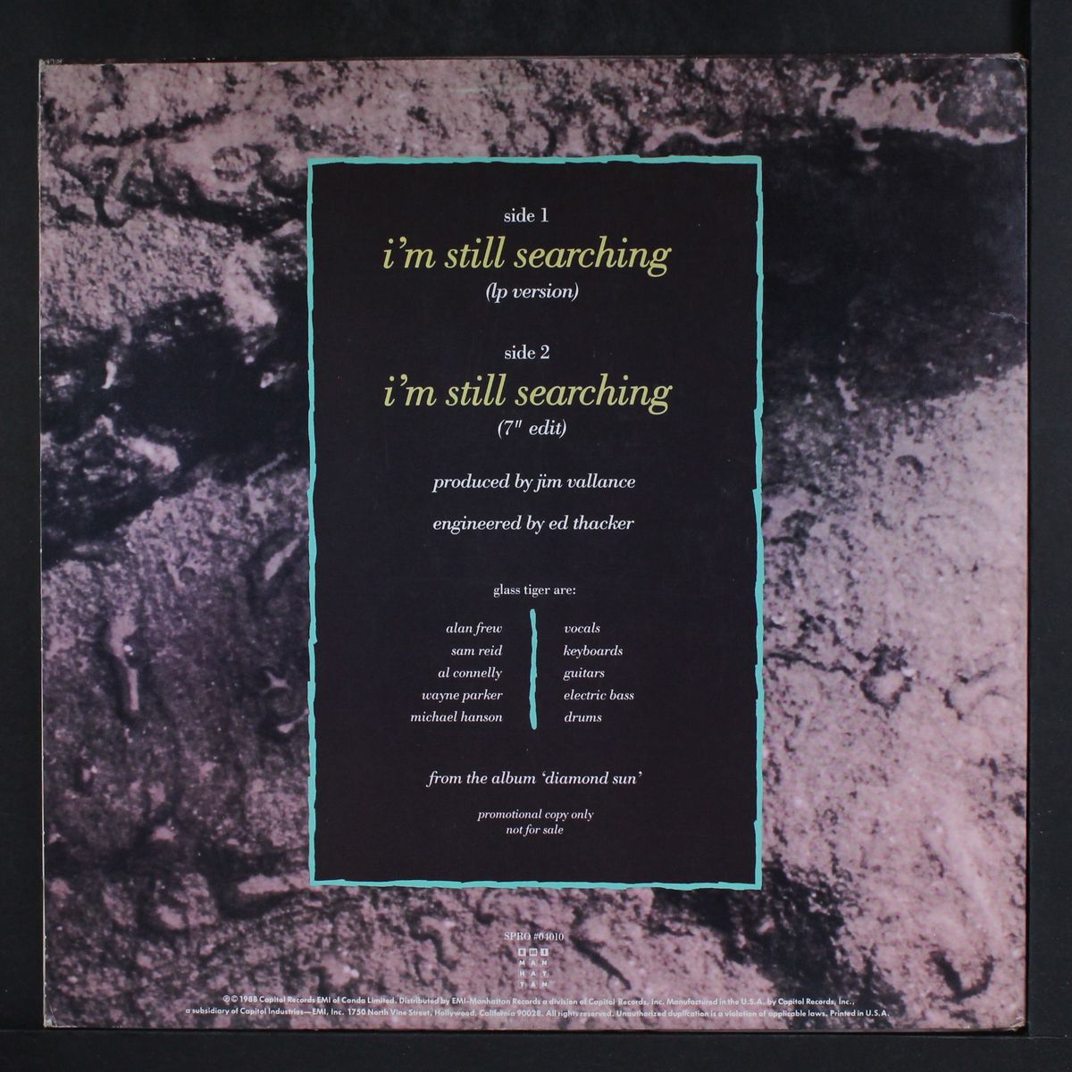 i'm still searching by GLASS TIGER
