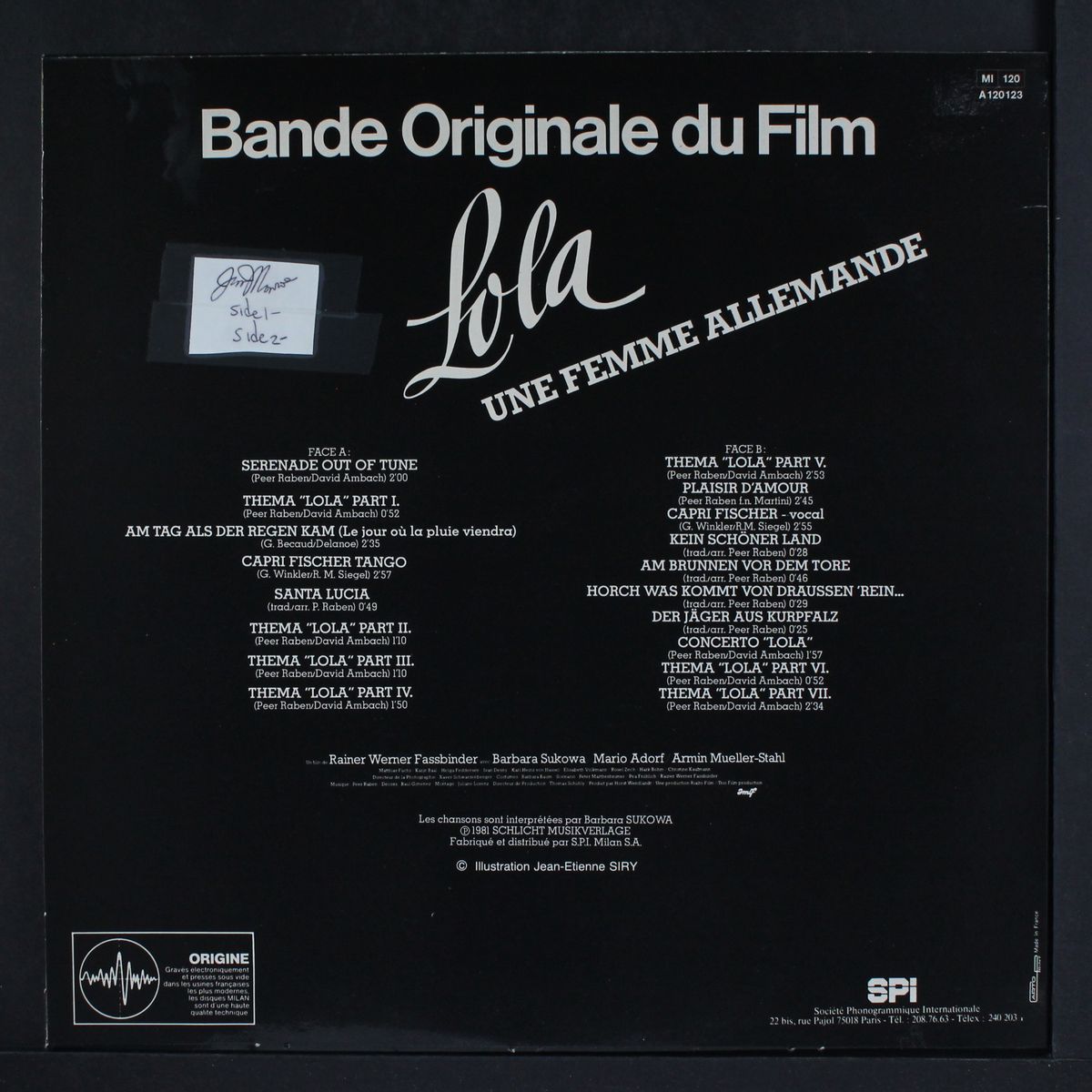 lola - une femme allemande by SOUNDTRACK