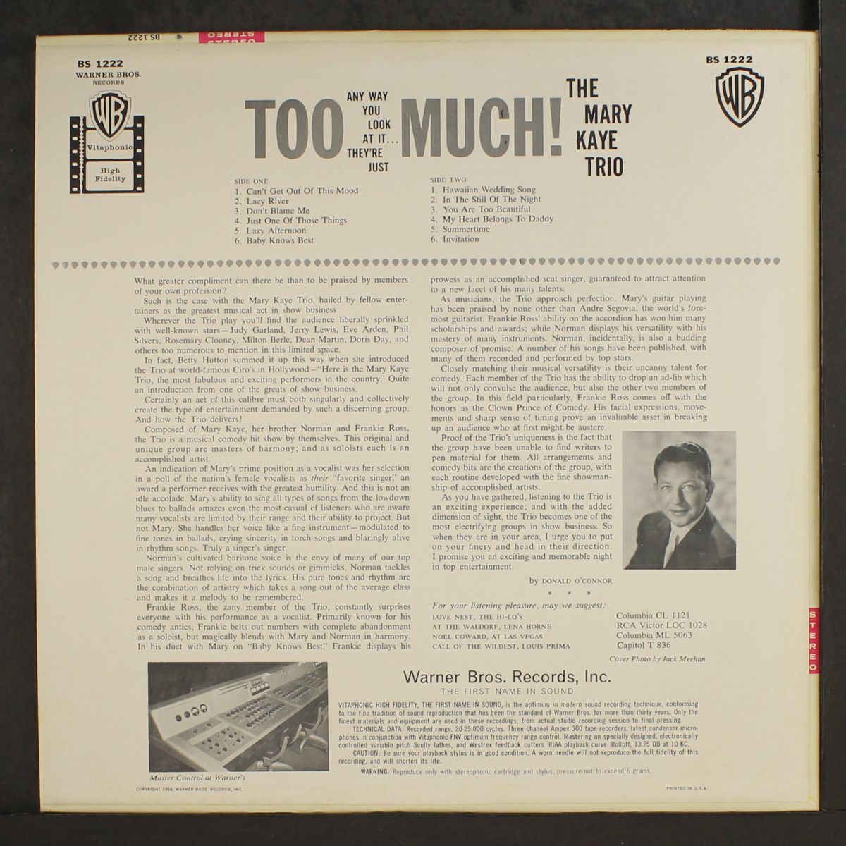 too much! by MARY KAYE TRIO
