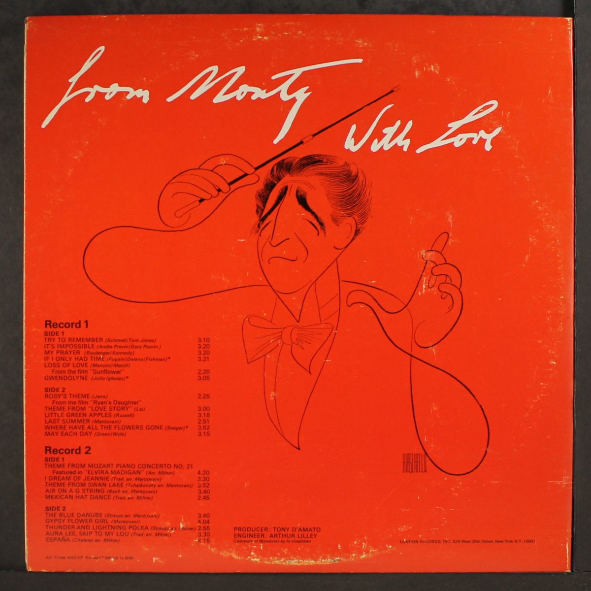 from monty with love by MANTOVANI