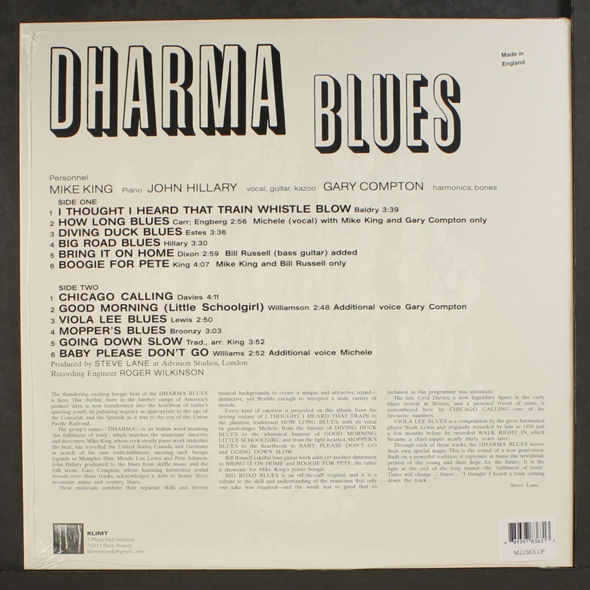 dharma blues by DHARMA BLUES