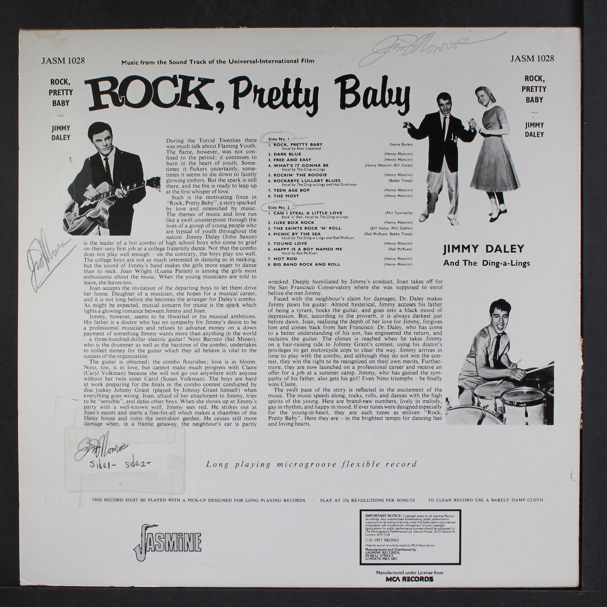 rock, pretty baby by SOUNDTRACK