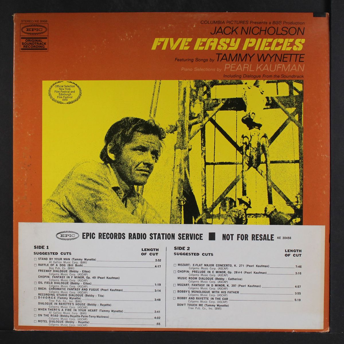 five easy pieces by SOUNDTRACK