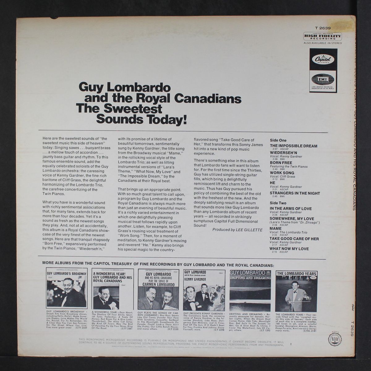 the sweetest sounds today! by GUY LOMBARDO