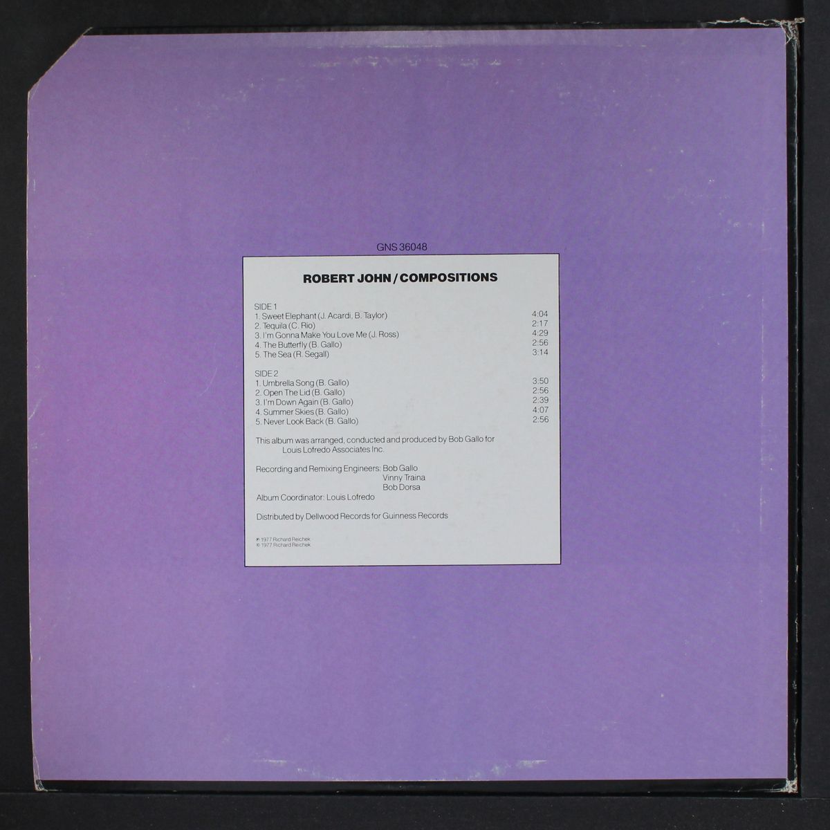 compositions by ROBERT JOHN