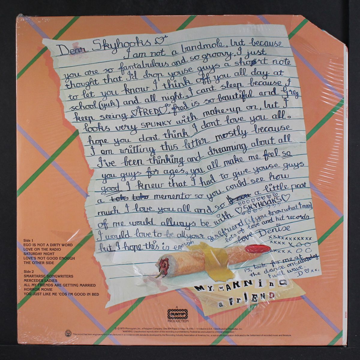 ego is not a dirty word by SKYHOOKS