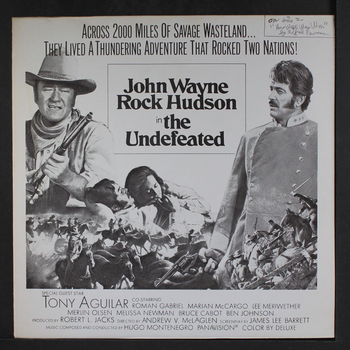 the undefeated / how the west was won by SOUNDTRACK