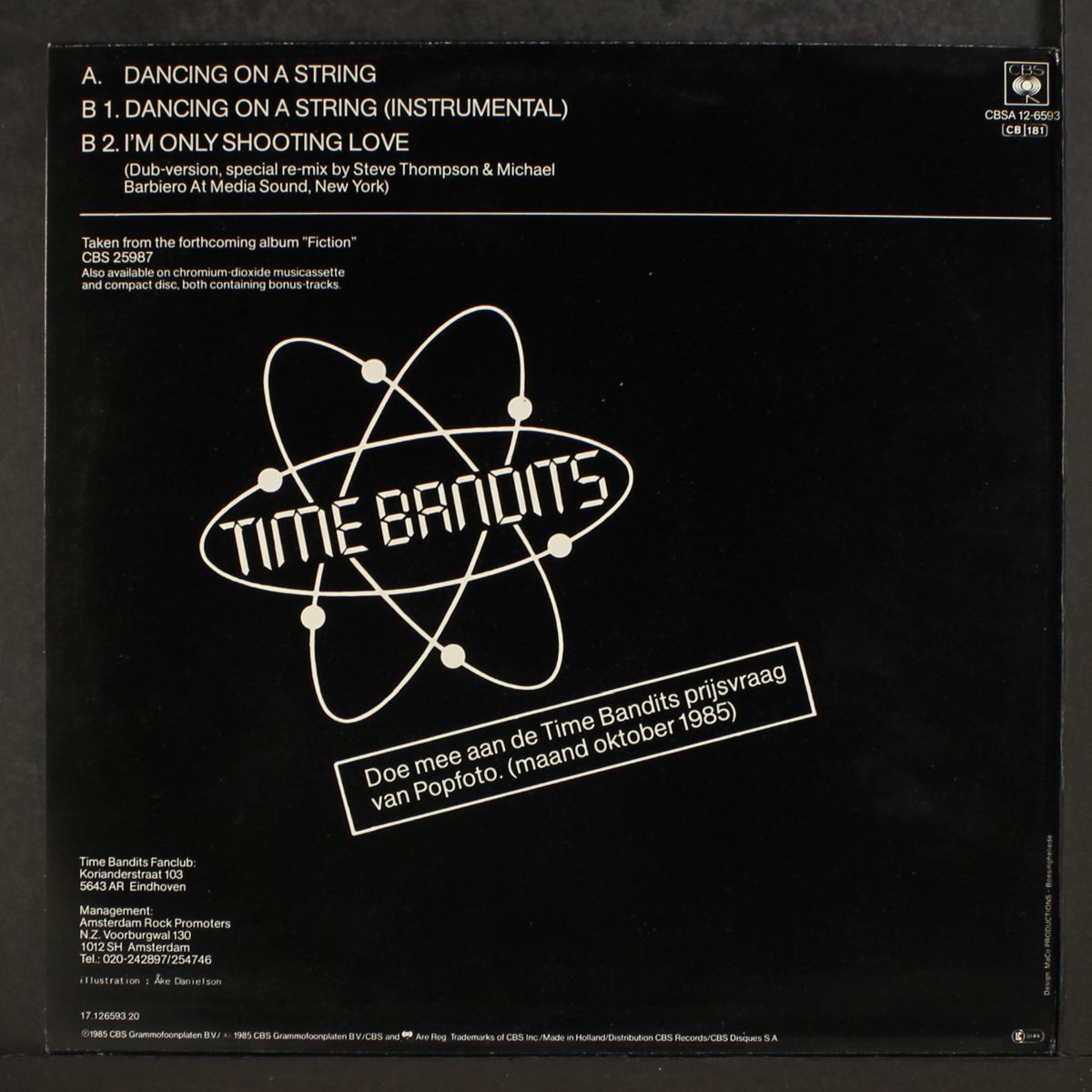 dancing on a string / i'm only shooting love by TIME BANDITS