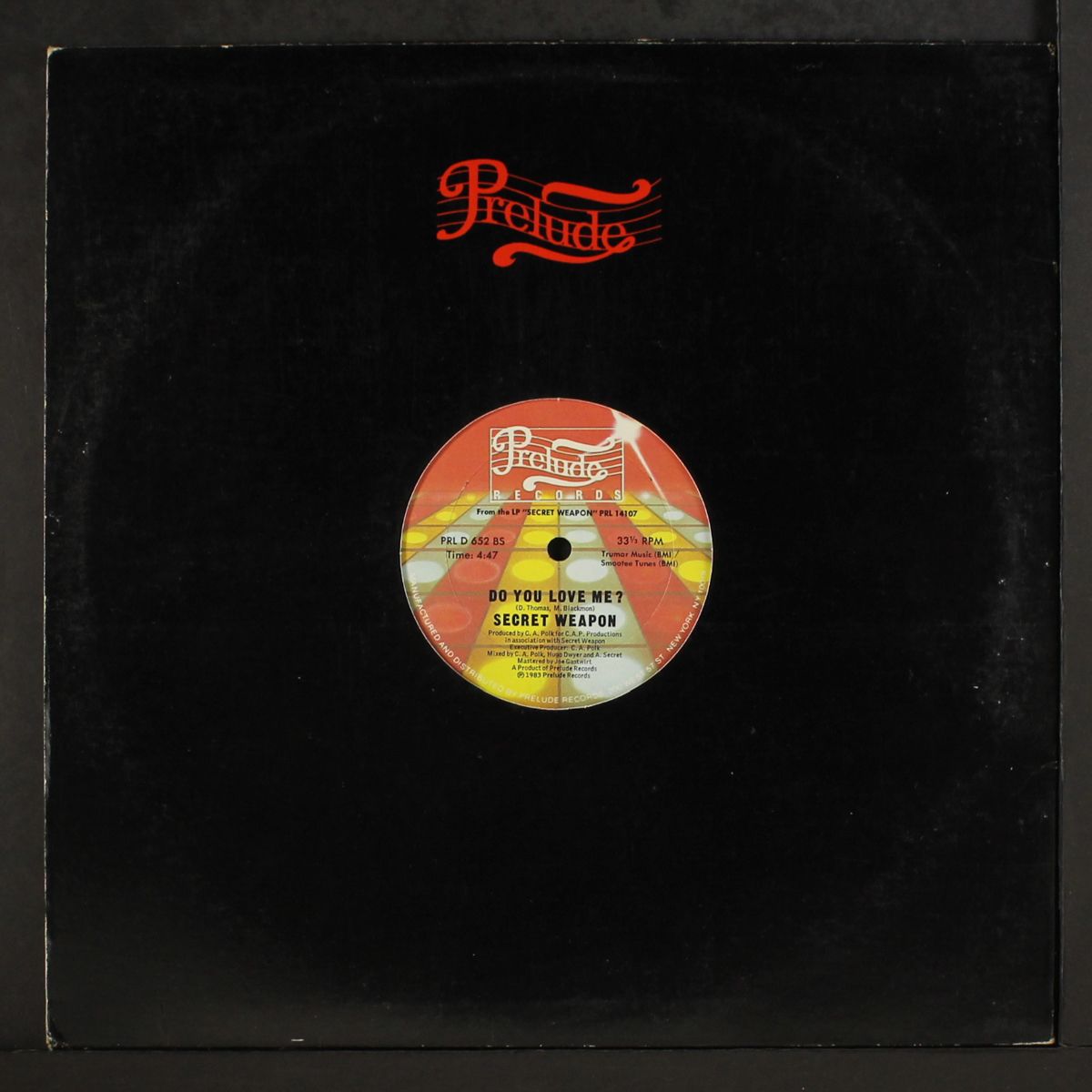 dj man / do you love me? by SECRET WEAPON