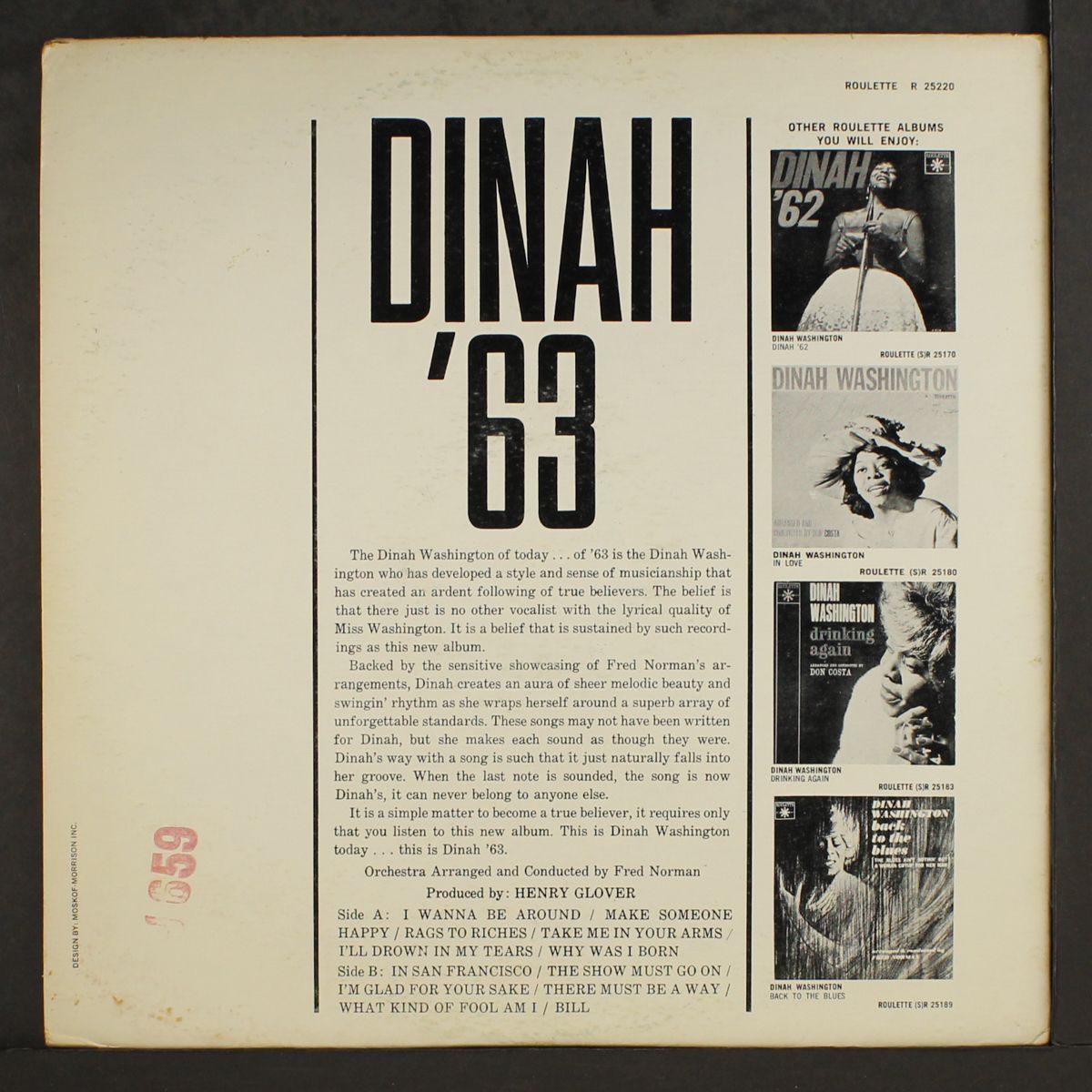 dinah '63 by DINAH WASHINGTON