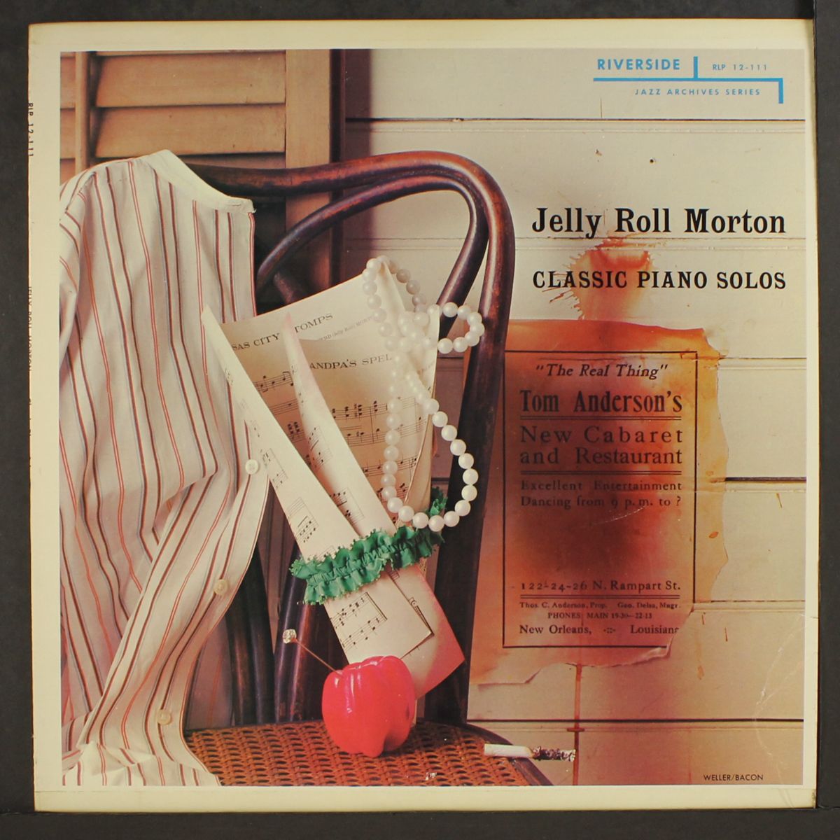 classic piano solos by JELLY ROLL MORTON