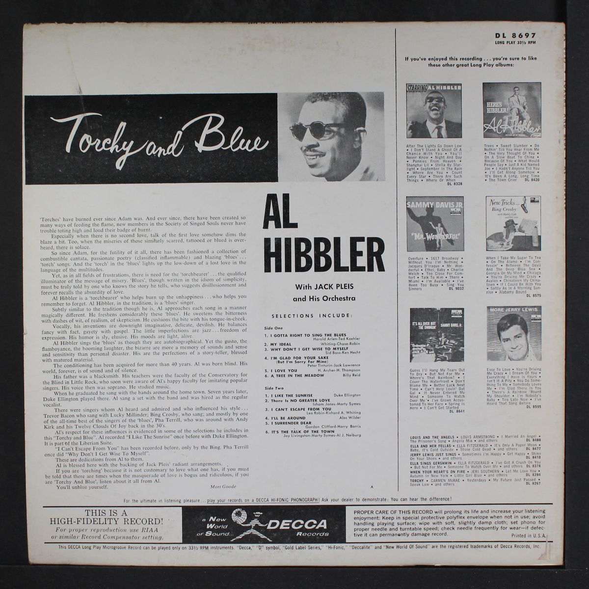 torchy and blue by AL HIBBLER