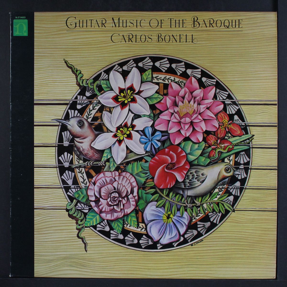 guitar music of the baroque by CARLOS BONELL
