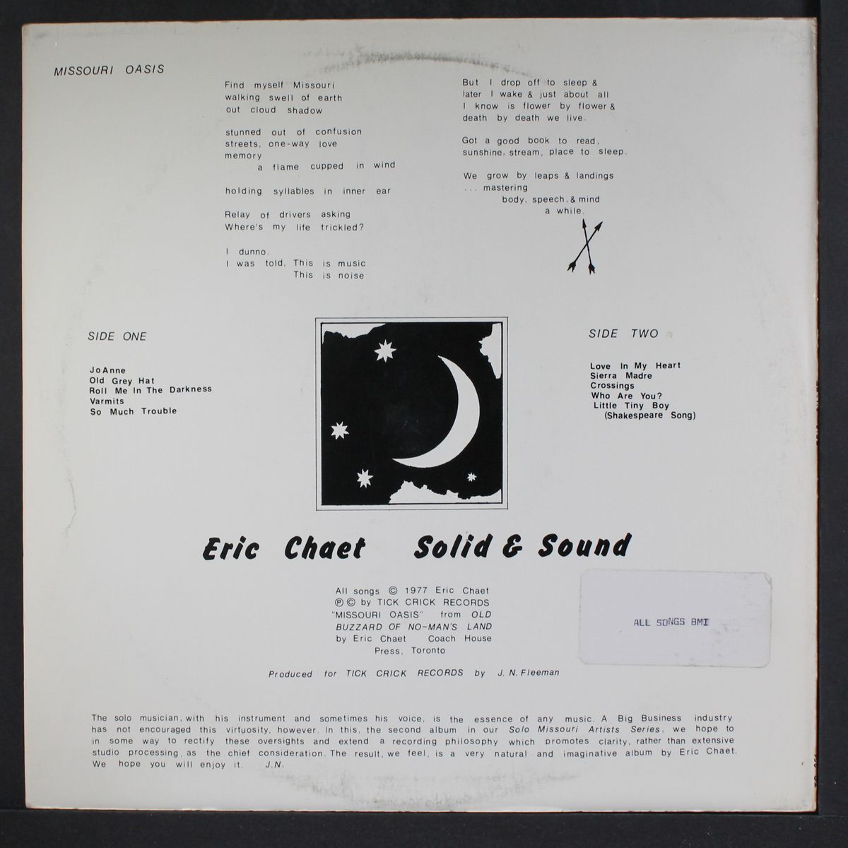 solid and sound by ERIC CHAET