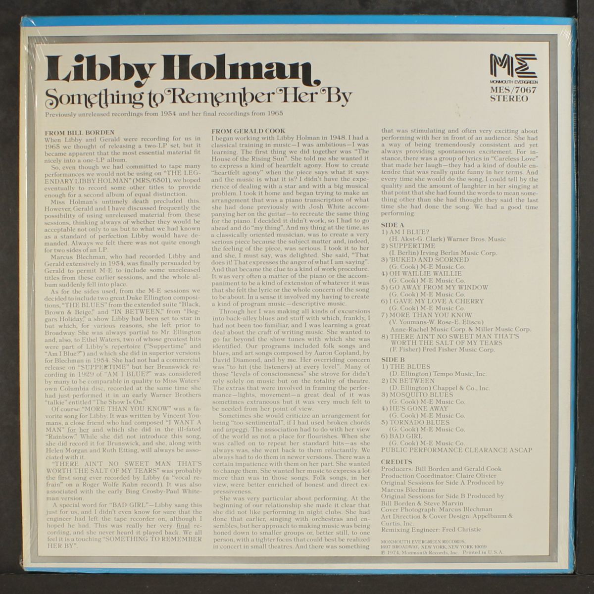 something to remember her by by LIBBY HOLMAN