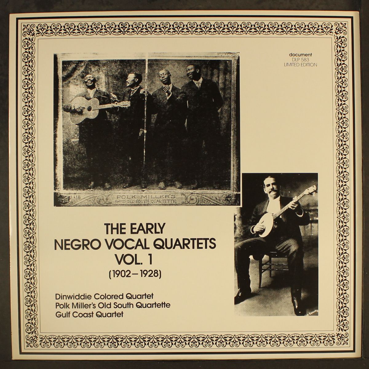 the early negro vocal quartets, vol. 1 by VARIOUS