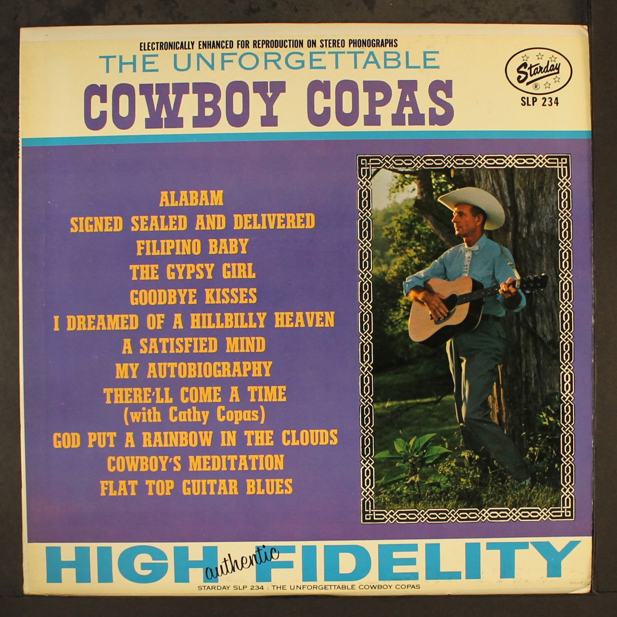the unforgettable by COWBOY COPAS